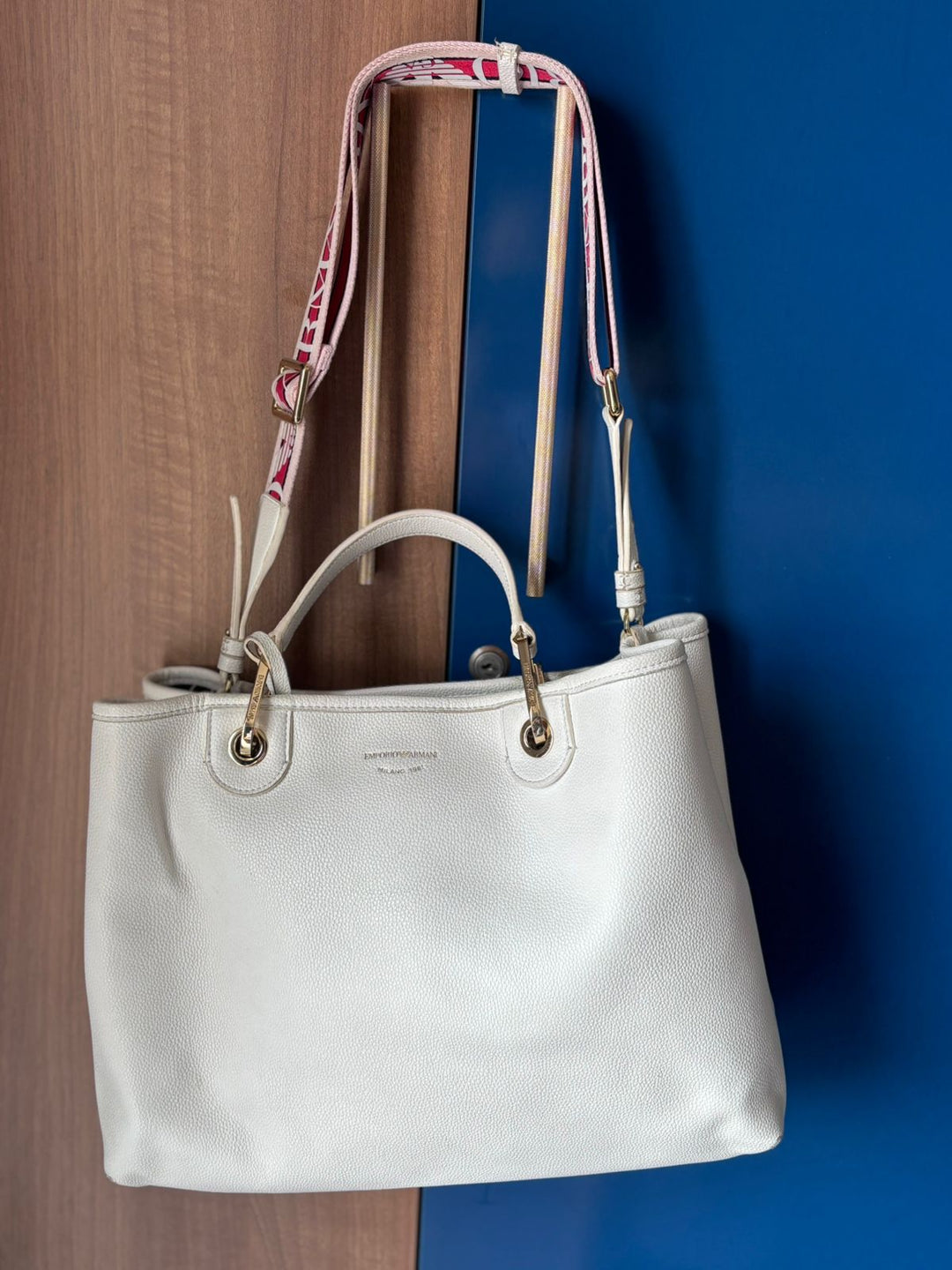 Emporio Armani My EA Medium Bag with Wide Removable Logo Strap