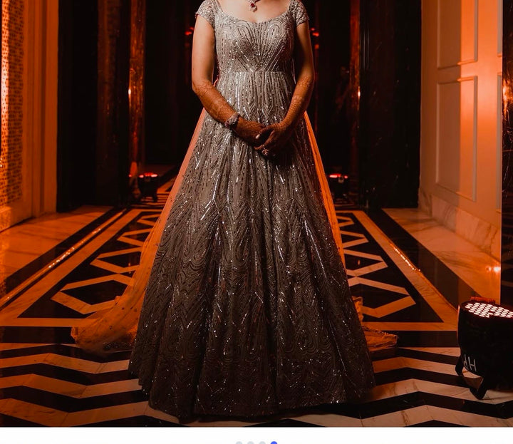Megha & Jigar Embellished Couture Gown