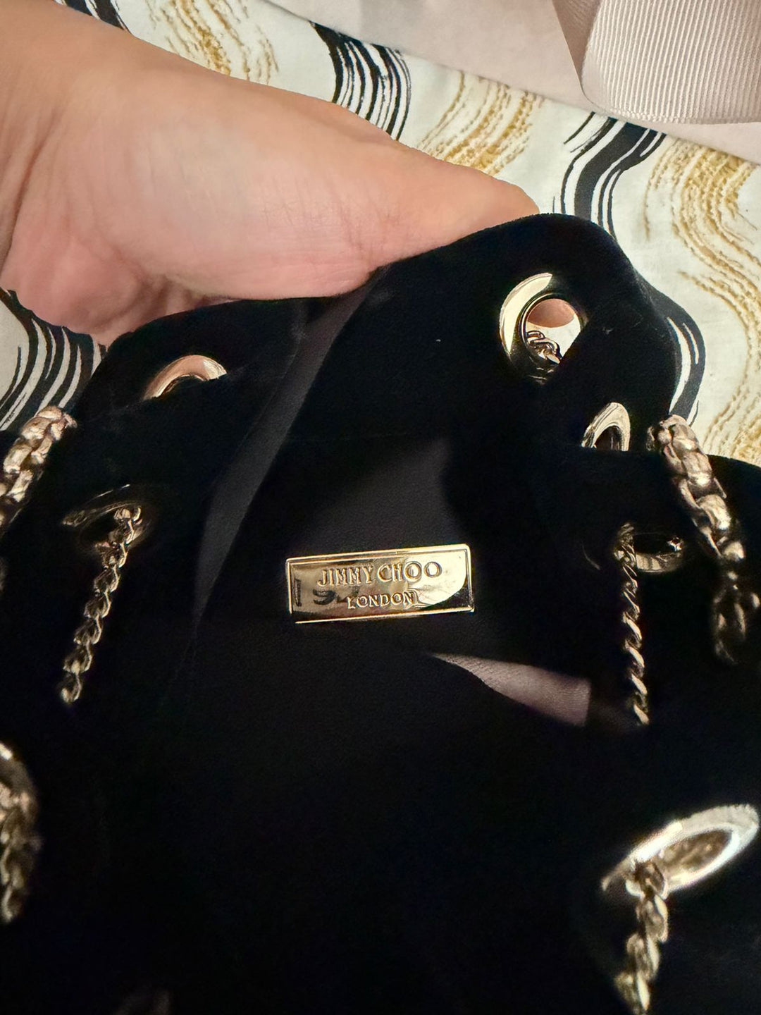 Jimmy Choo Bon Bon bucket bag