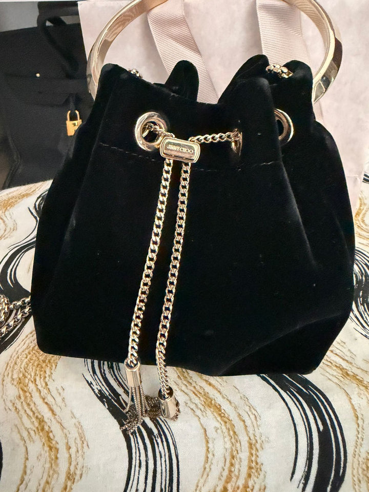 Jimmy Choo Bon Bon bucket bag