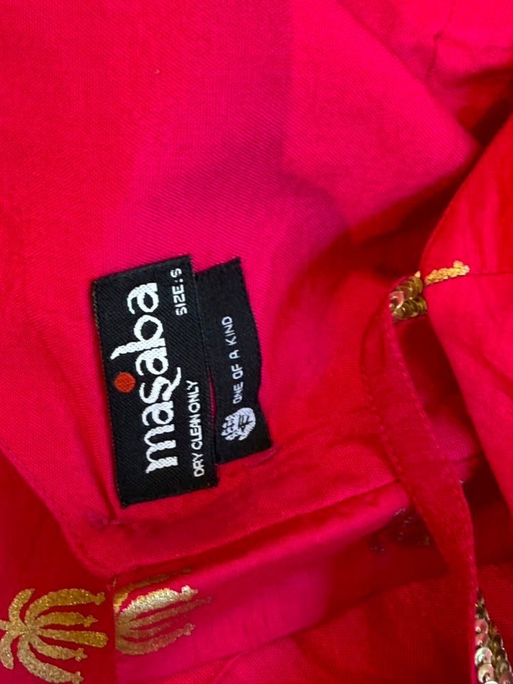 Masaba Gupta Pink Whispering Lily Lehenga Set