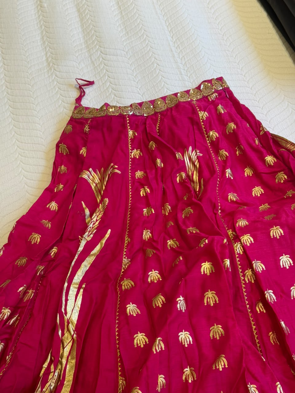 Masaba Gupta Pink Whispering Lily Lehenga Set