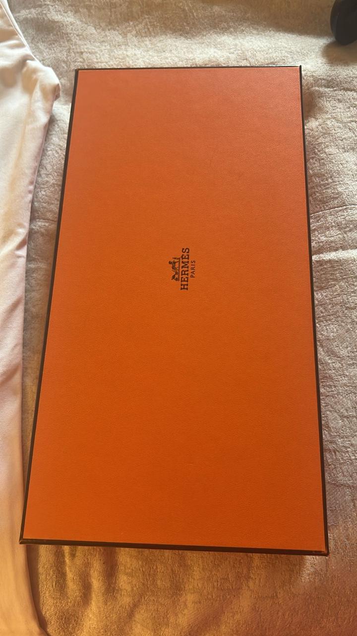 Hermès Shadow Birkin Cut Clutch