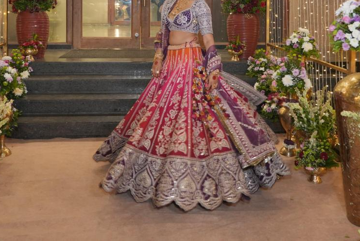 Torani Embroidered Bridal Lehenga Set