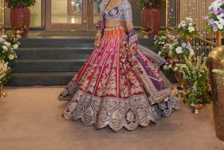 Torani Embroidered Bridal Lehenga Set