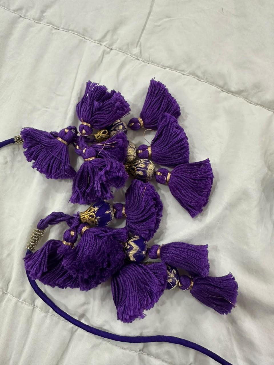 Anita Dongre Purple Embroidered Lehenga Set