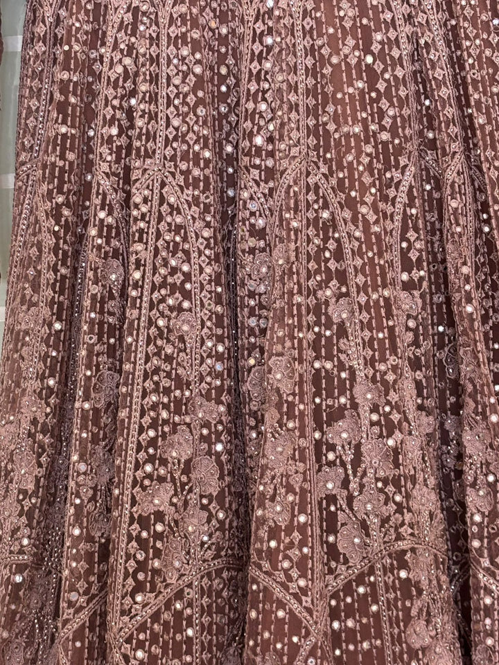 Falguni Shane Peacock Embellished Anarkali Set