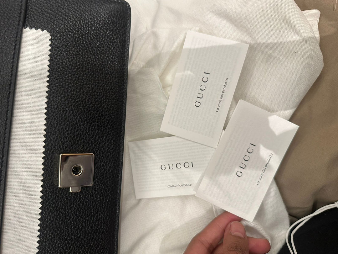 Gucci Black Dionysus Medium Shoulder Bag