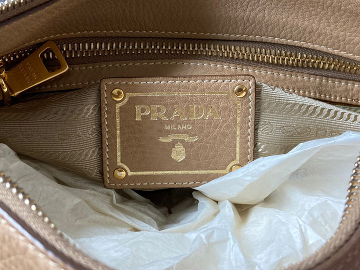 Prada Vitello Daino Shoulder Bag