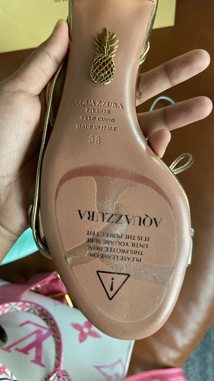 Aquazzura Papillon Sandal 50