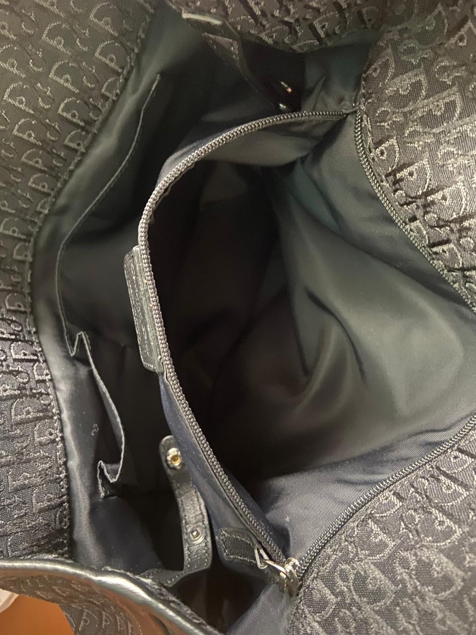 Christian Dior Diorissimo Trotter Canvas Tote