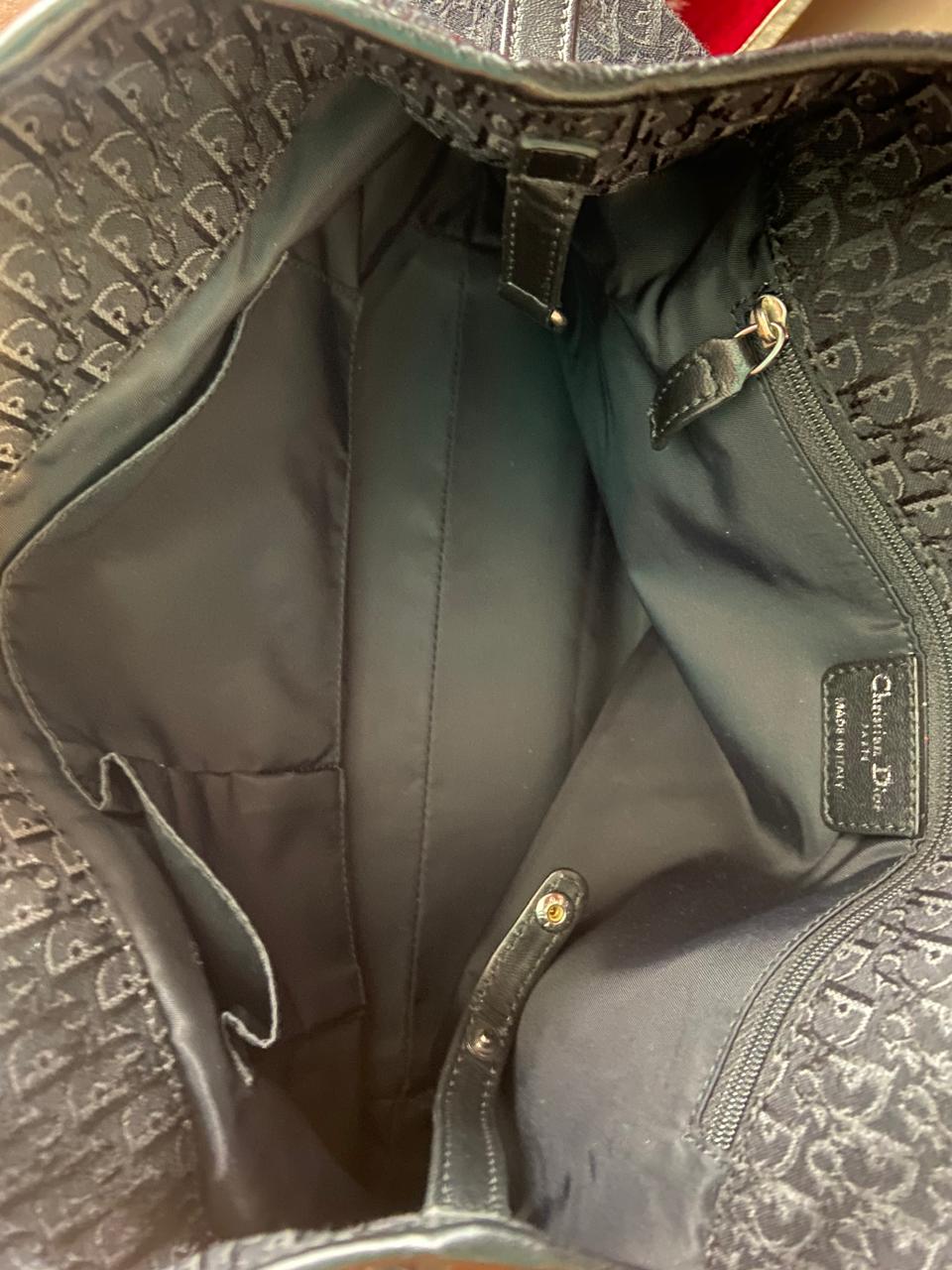 Christian Dior Diorissimo Trotter Canvas Tote