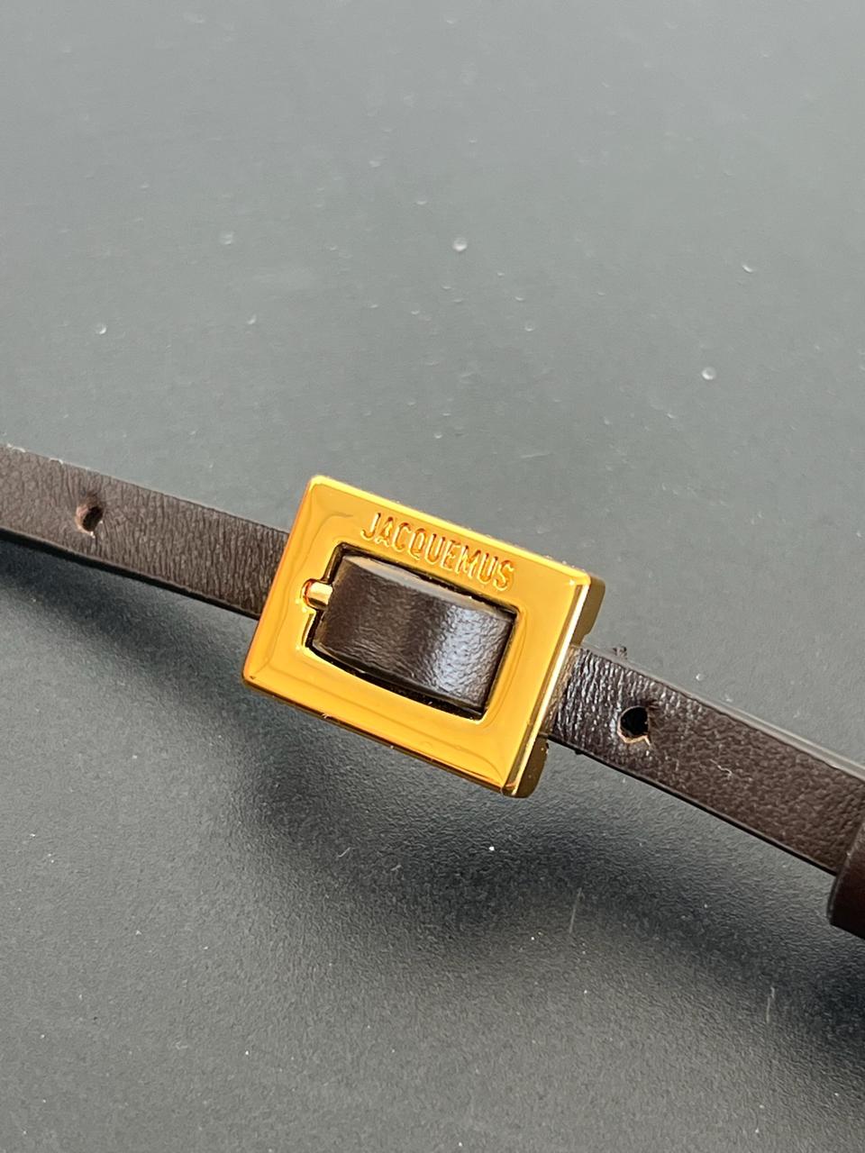 Jacquemus Le Bisou zebra-print leather shoulder bag