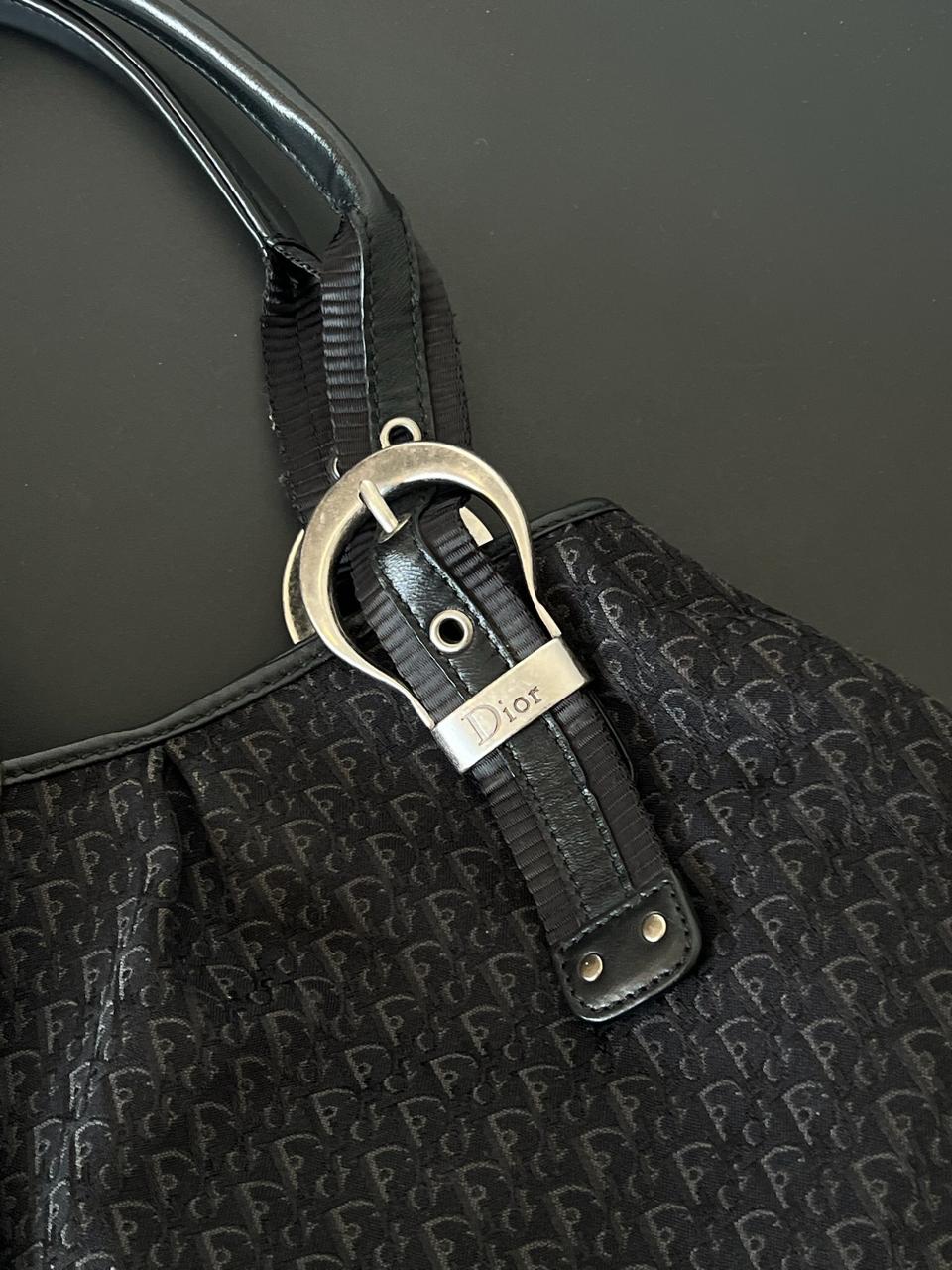 Christian Dior Diorissimo Trotter Canvas Tote