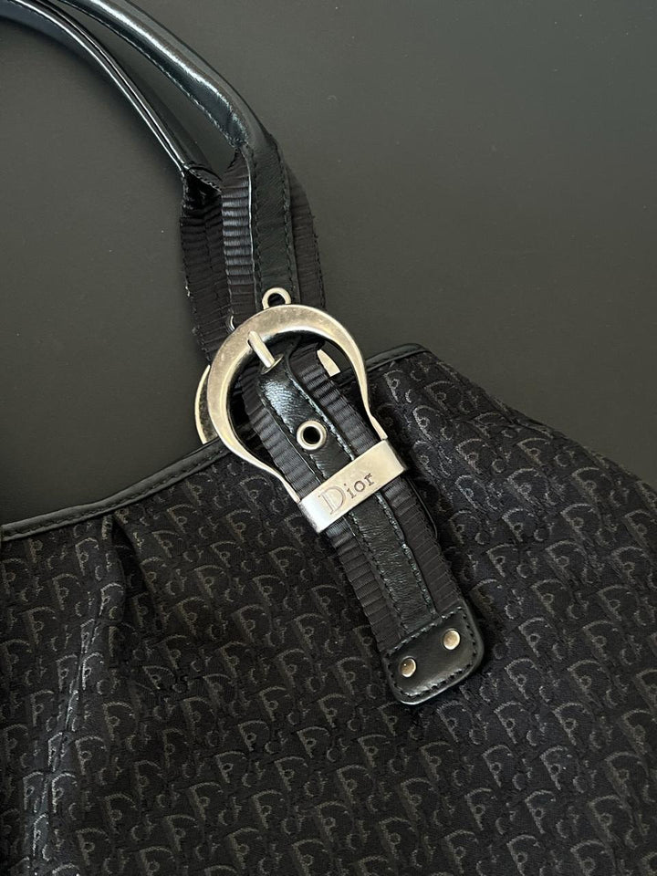 Christian Dior Diorissimo Trotter Canvas Tote