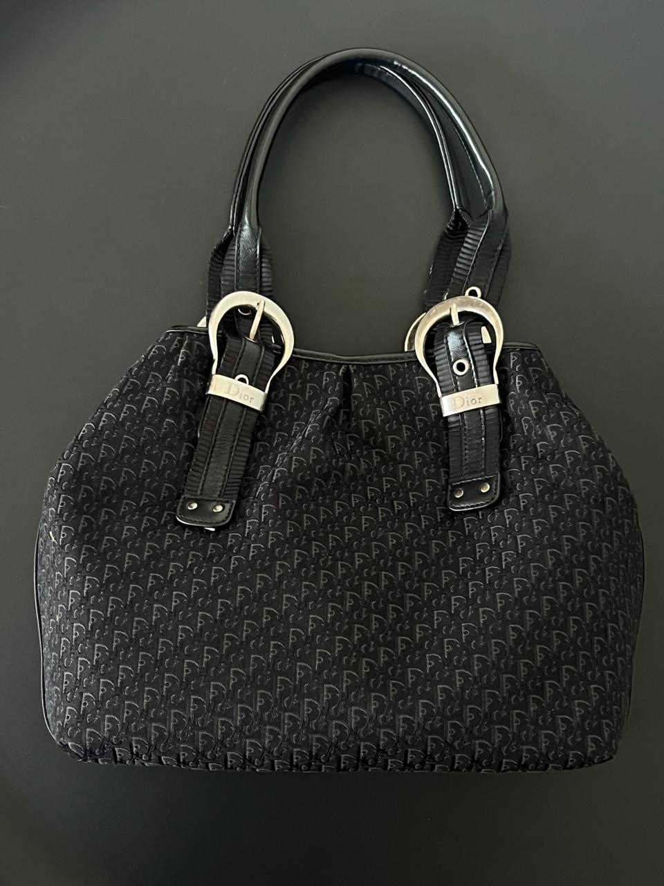 Christian Dior Diorissimo Trotter Canvas Tote