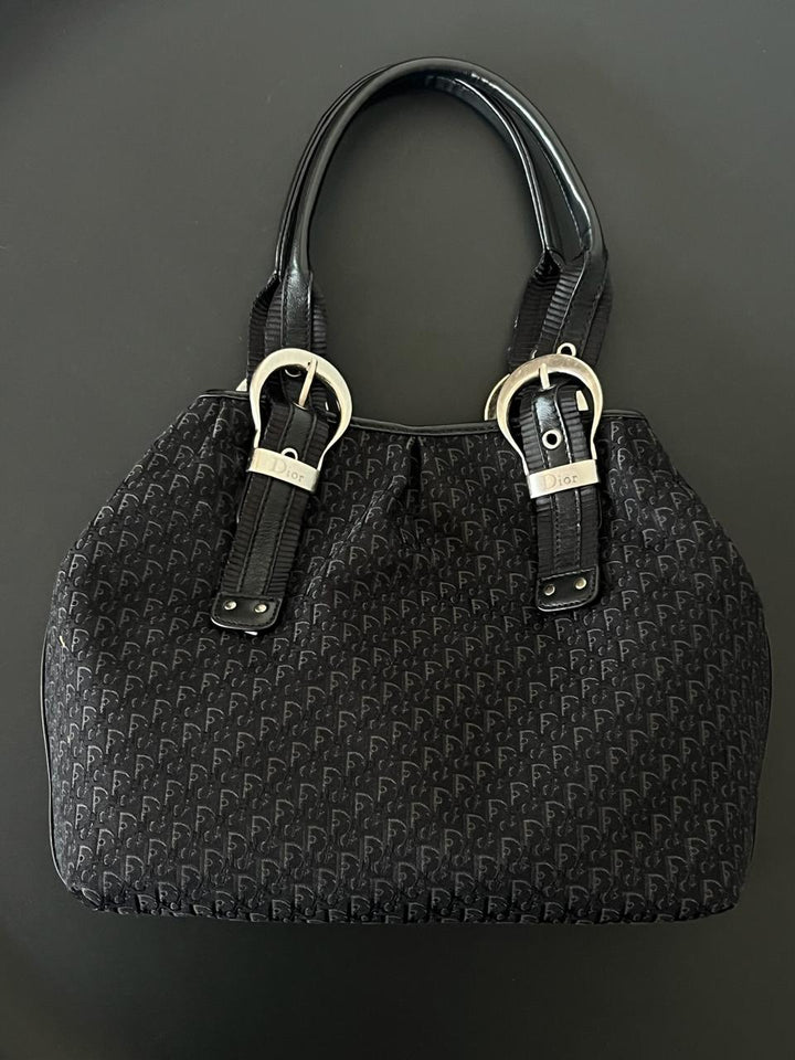 Christian Dior Diorissimo Trotter Canvas Tote