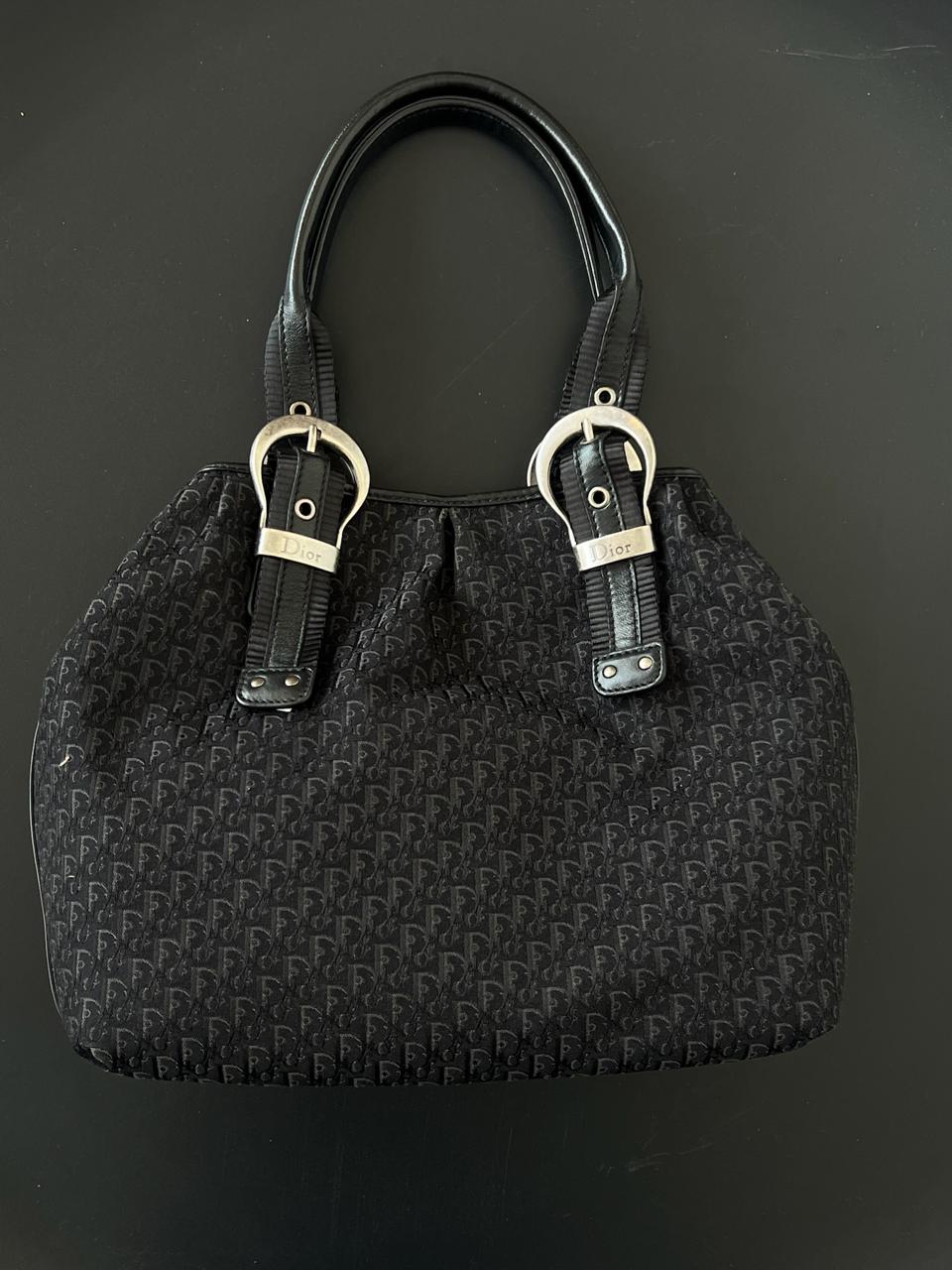 Christian Dior Diorissimo Trotter Canvas Tote