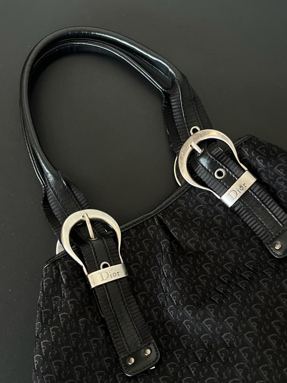 Christian Dior Diorissimo Trotter Canvas Tote