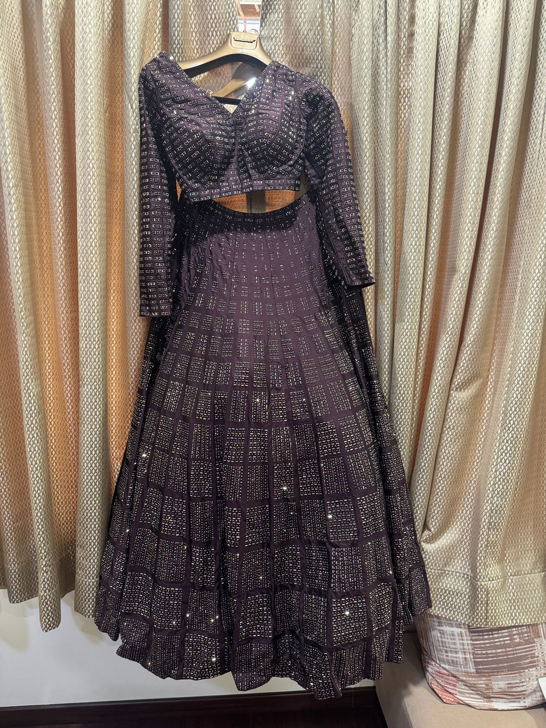 Seema Gujral Embellished Lehenga Set