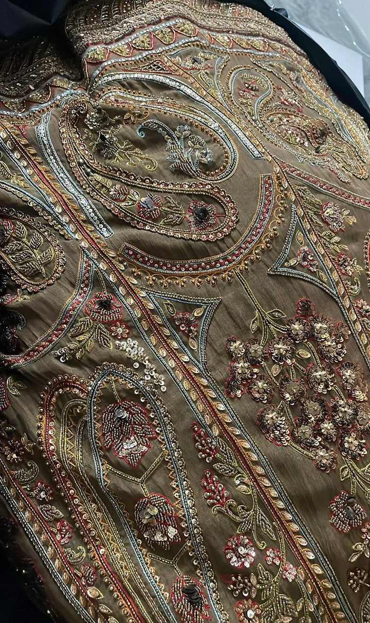 Payal Keyal Embroidered Bridal Lehenga Set