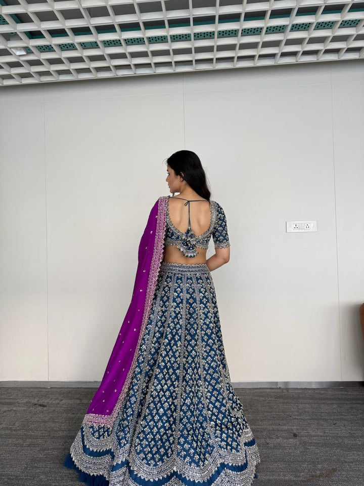 Anushree Reddy Embroidered Lehenga Set