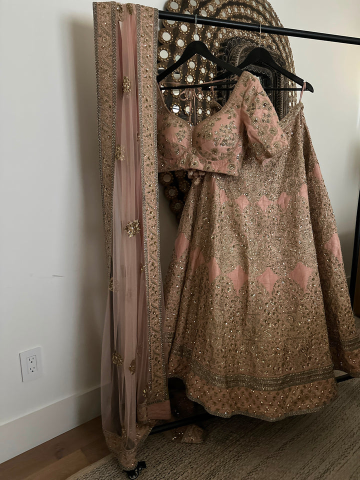 Sabyasachi Embroidered Lehenga Set