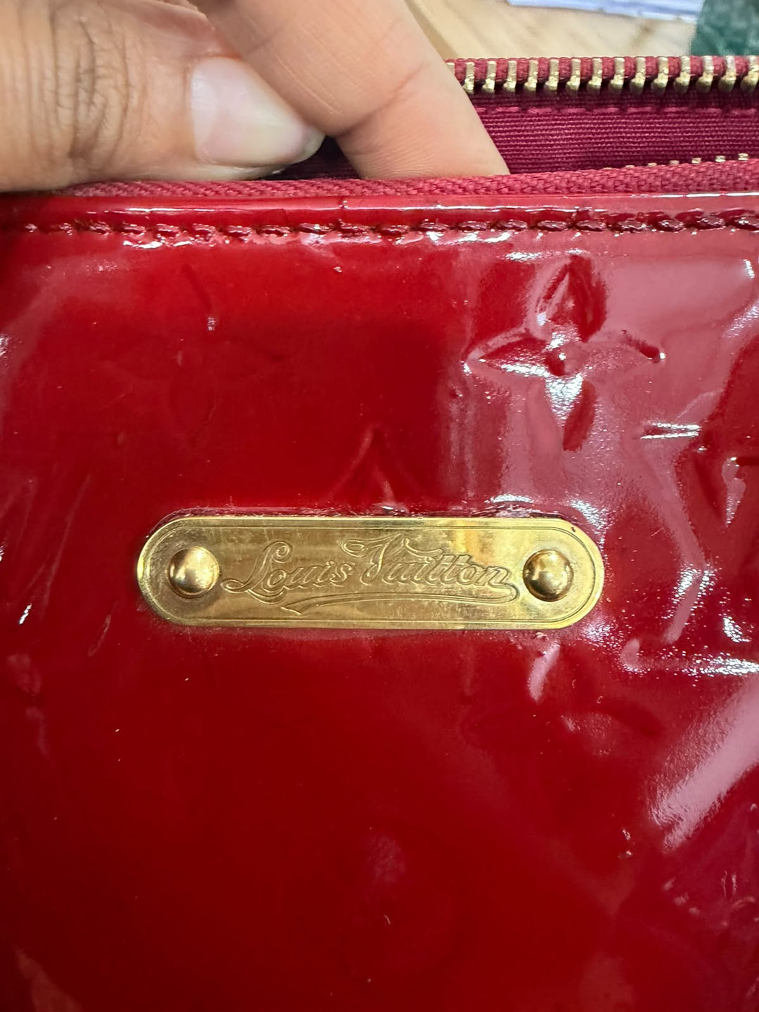 Louis Vuitton Monogram Vernis Bellevue PM Bag