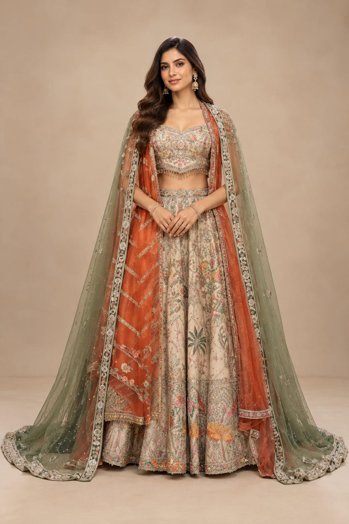 Royal Pichwai lehenga