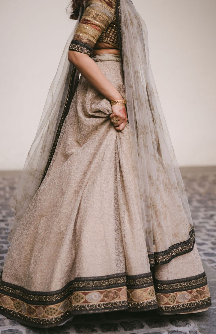 Sabyasachi Embroidered Lehenga Set