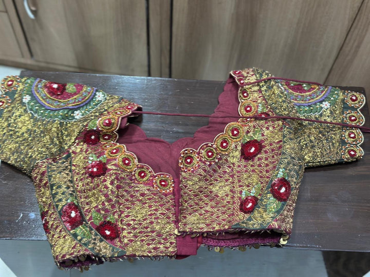 Gazal Gupta Multicoloured Embroidered Lehenga Set