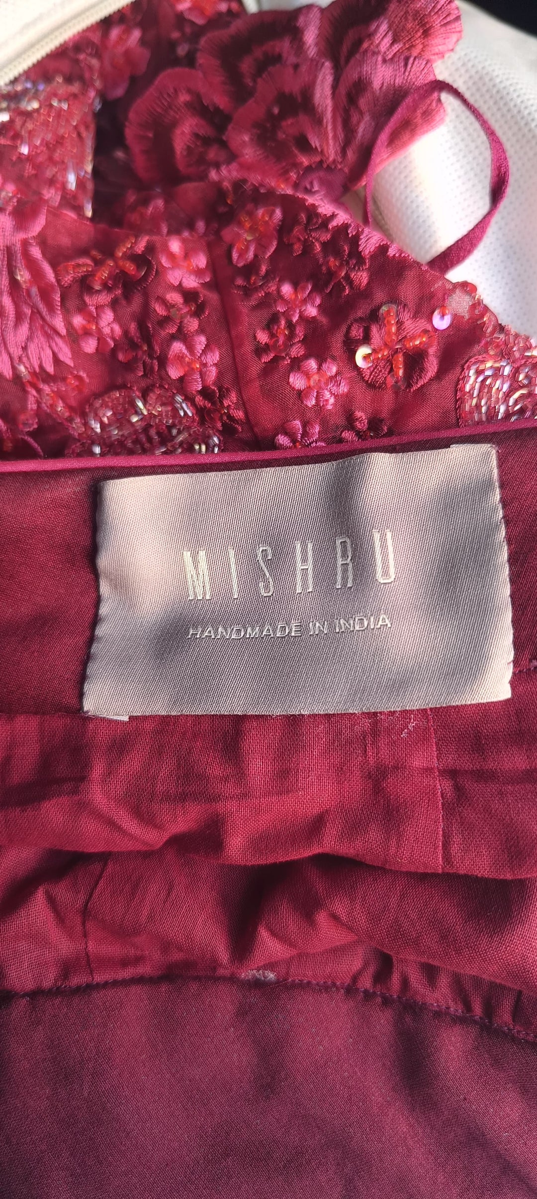 Mishru Floral Embroidered Lehenga Set