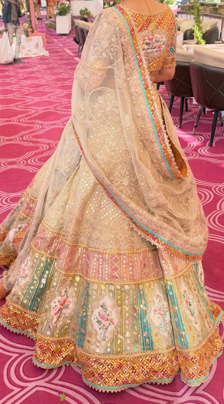 Rimple & Harpreet Embroidered Bridal Lehenga Set