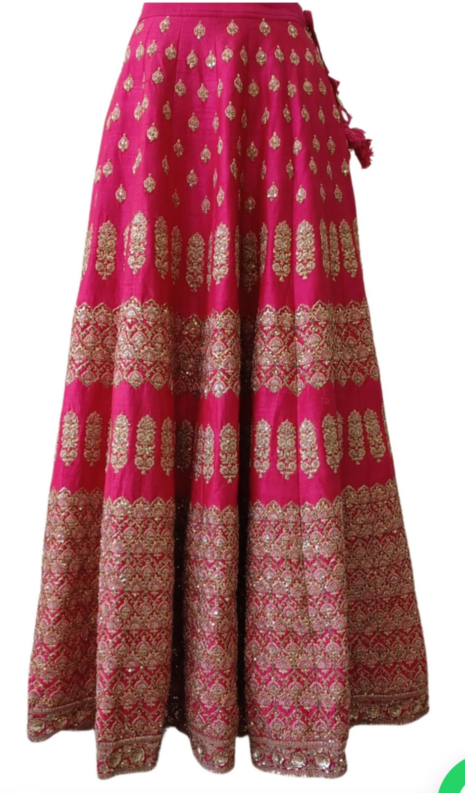Sabyasachi Red Bridal Lehenga Set