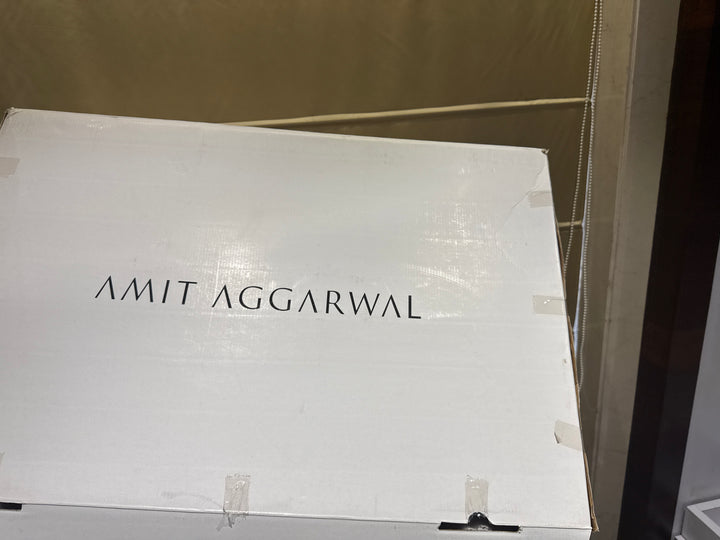 Amit Aggarwal Sculpted Velvet Embellished Jacket