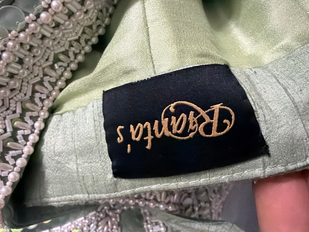 Rianta's Sage Green Ariel Lehenga Set