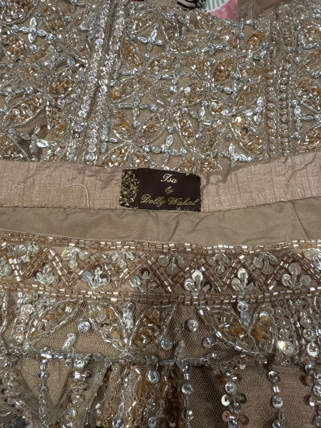 Isa by Dolly Wahal Embellished  Lehenga Set