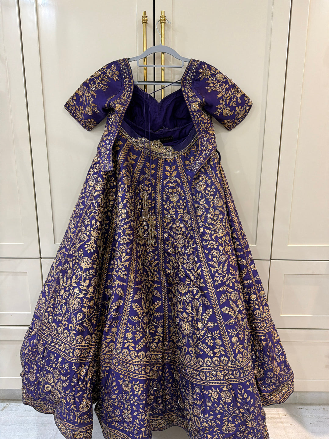Jigar Mali Embroidered Lehenga Set