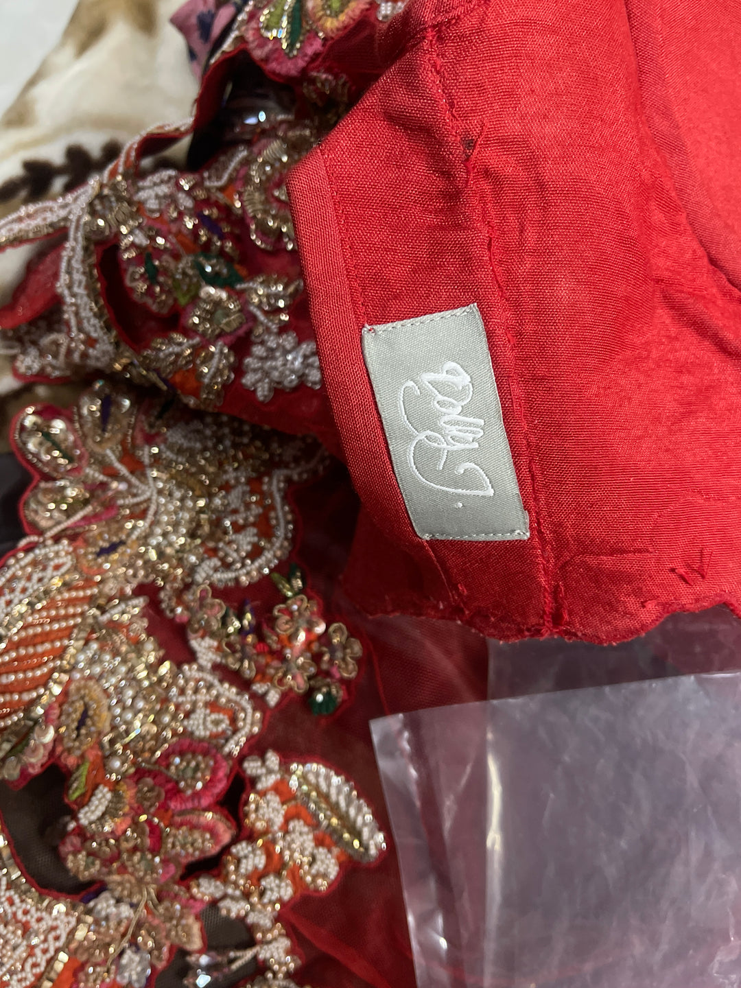 Dolly J Regal Red Dolly J Bridal Lehenga