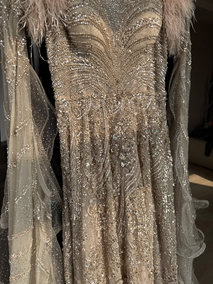 Dolly J Embellished Ball Gown