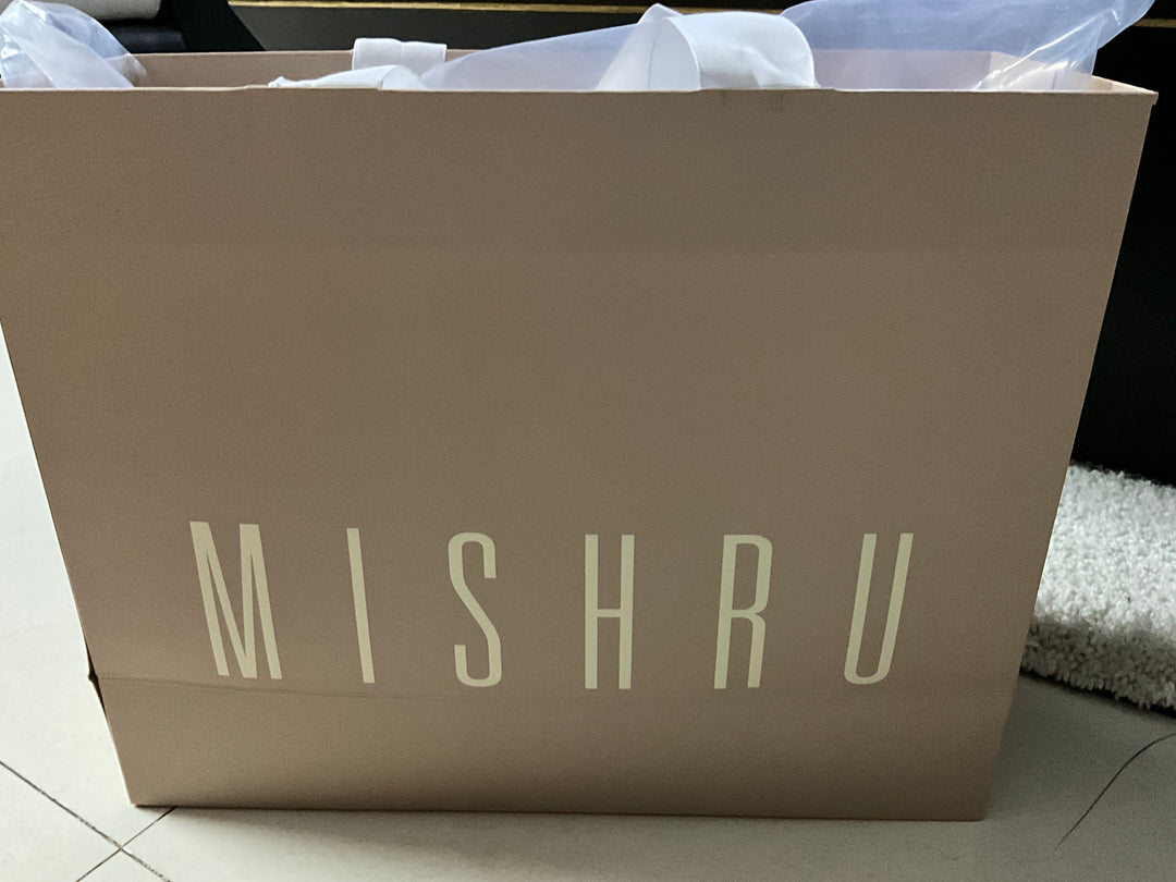 Mishru Red Embellished Dress