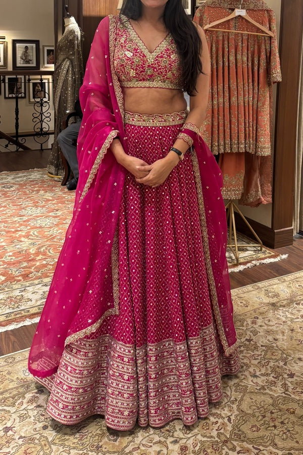 A&R by Rhea Kapoor Embellished Lehenga Set