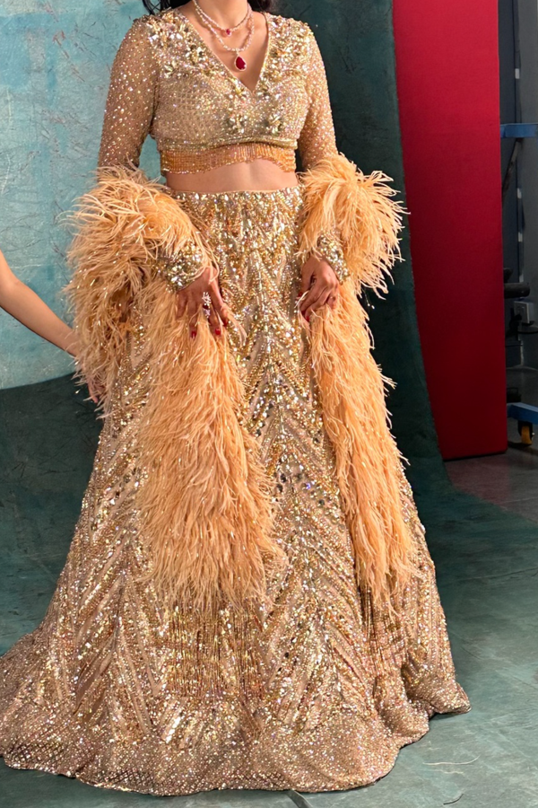 Manish Malhotra Embellished Lehenga Set