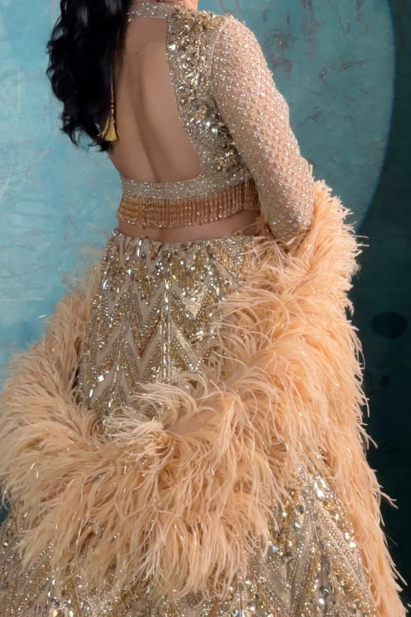 Manish Malhotra Embellished Lehenga Set