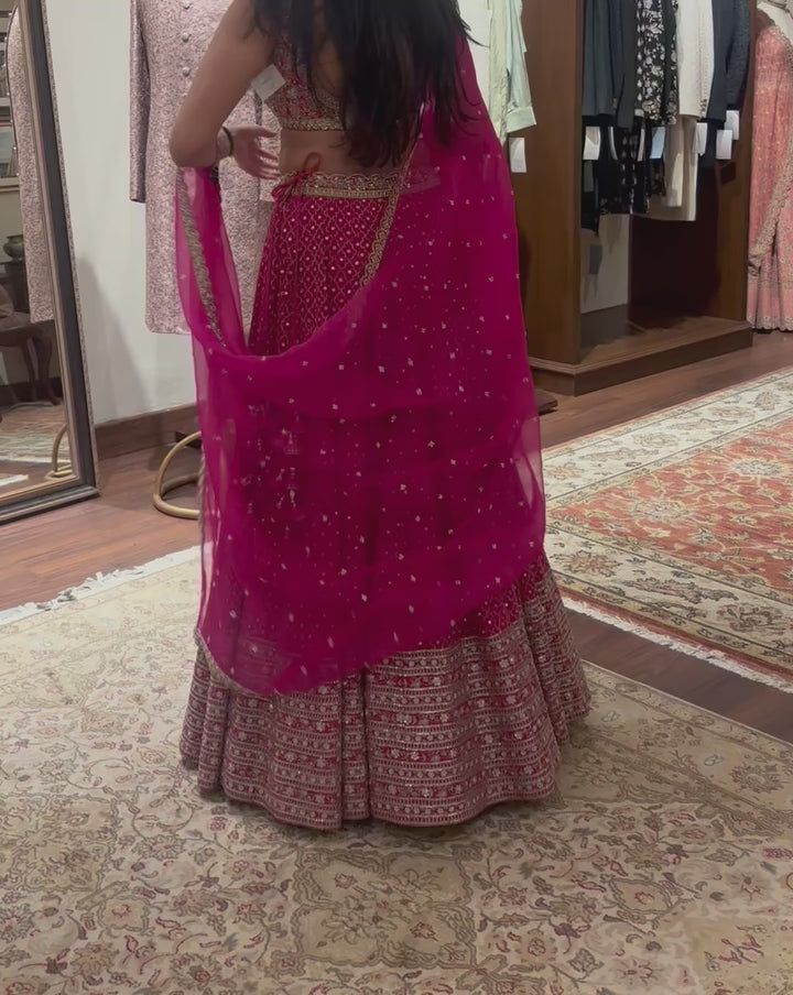 A&R by Rhea Kapoor Embellished Lehenga Set