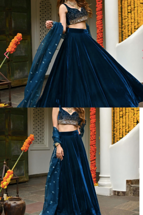 Kapda lehenga sales