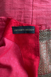 Jayanti Reddy Red lehenga set