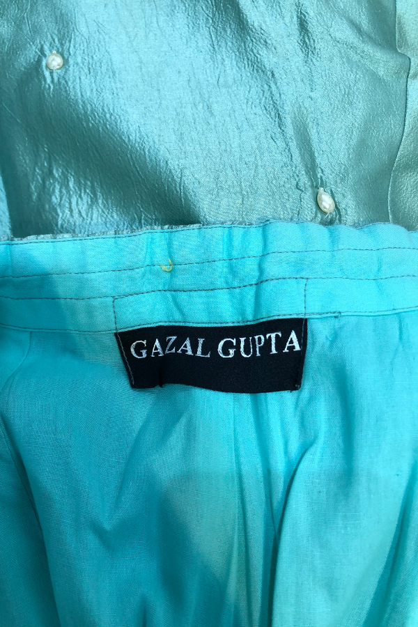Ghazal Gupta Blue lehenga set