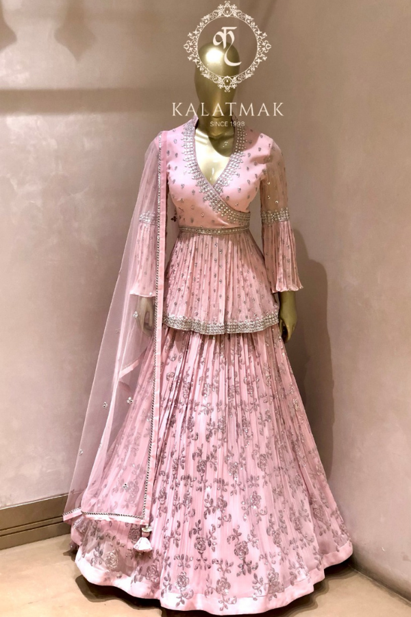 Peplum lehenga choli hot sale